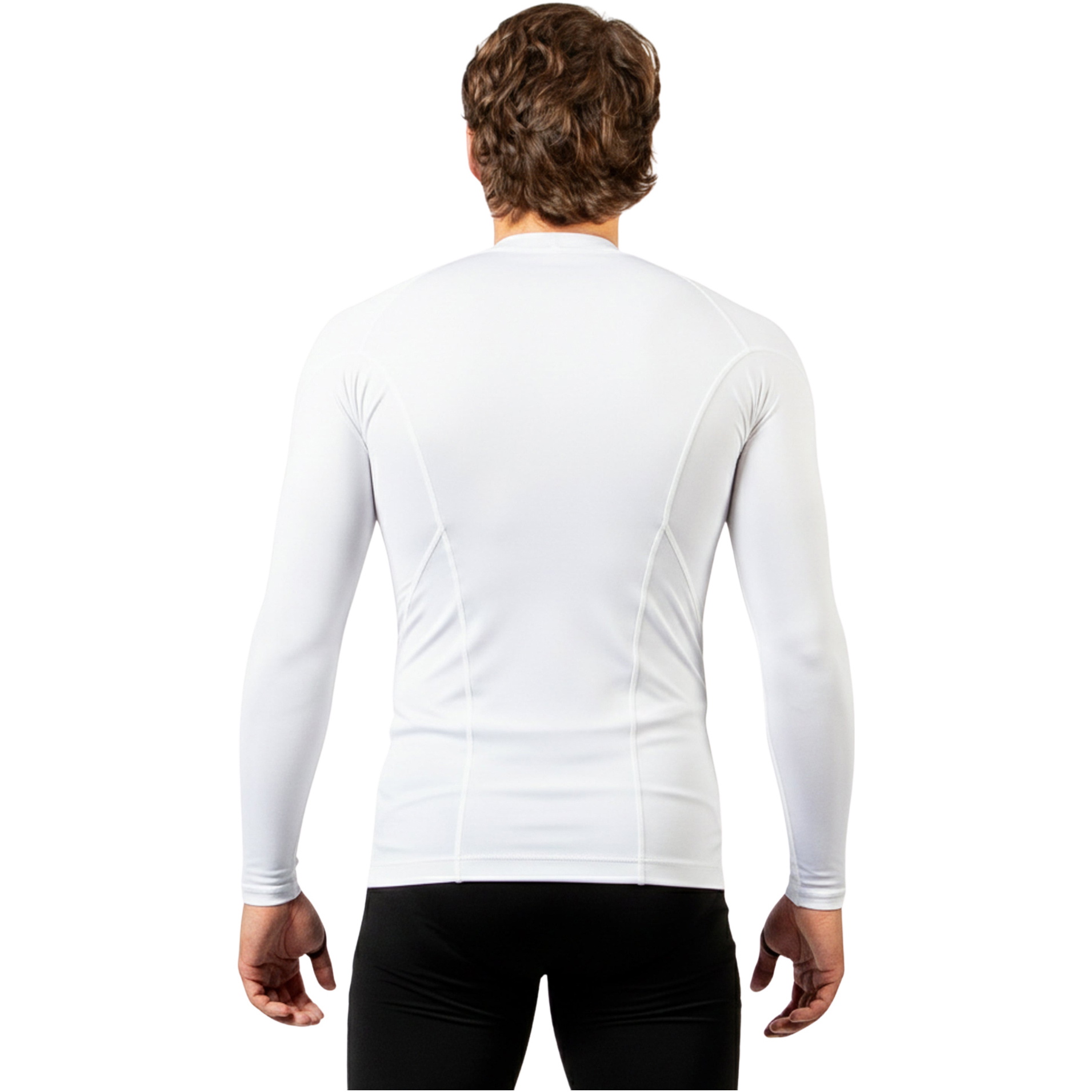 2026 Gul Männer UV-Schutz-Langarm-Lycra-Weste RG0339-WHWH - White